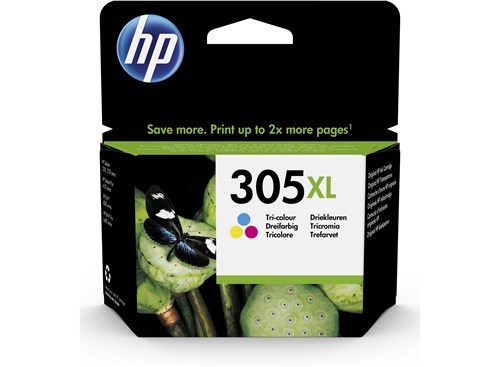 HP 305XL High Yield Tri-color Original Ink Cartridge