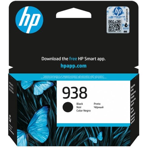 Оригинальный струйный картридж HP 938, черный